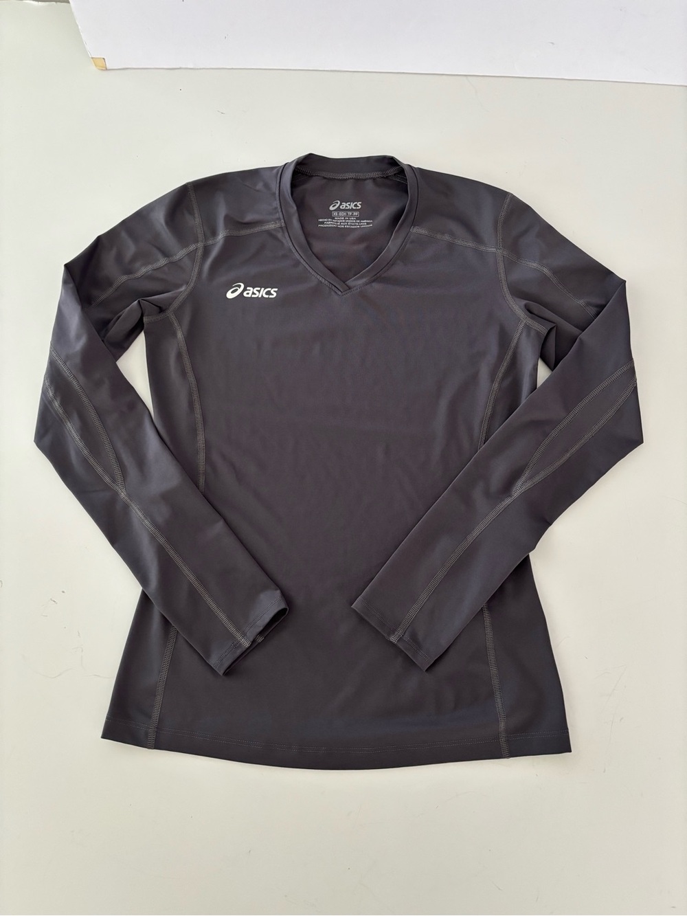 Asics Women’s Grey Athletic Shirt Size XS
